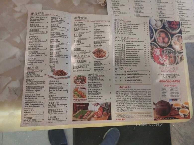 M and M Dim Sum - Paoli, PA menu_pic