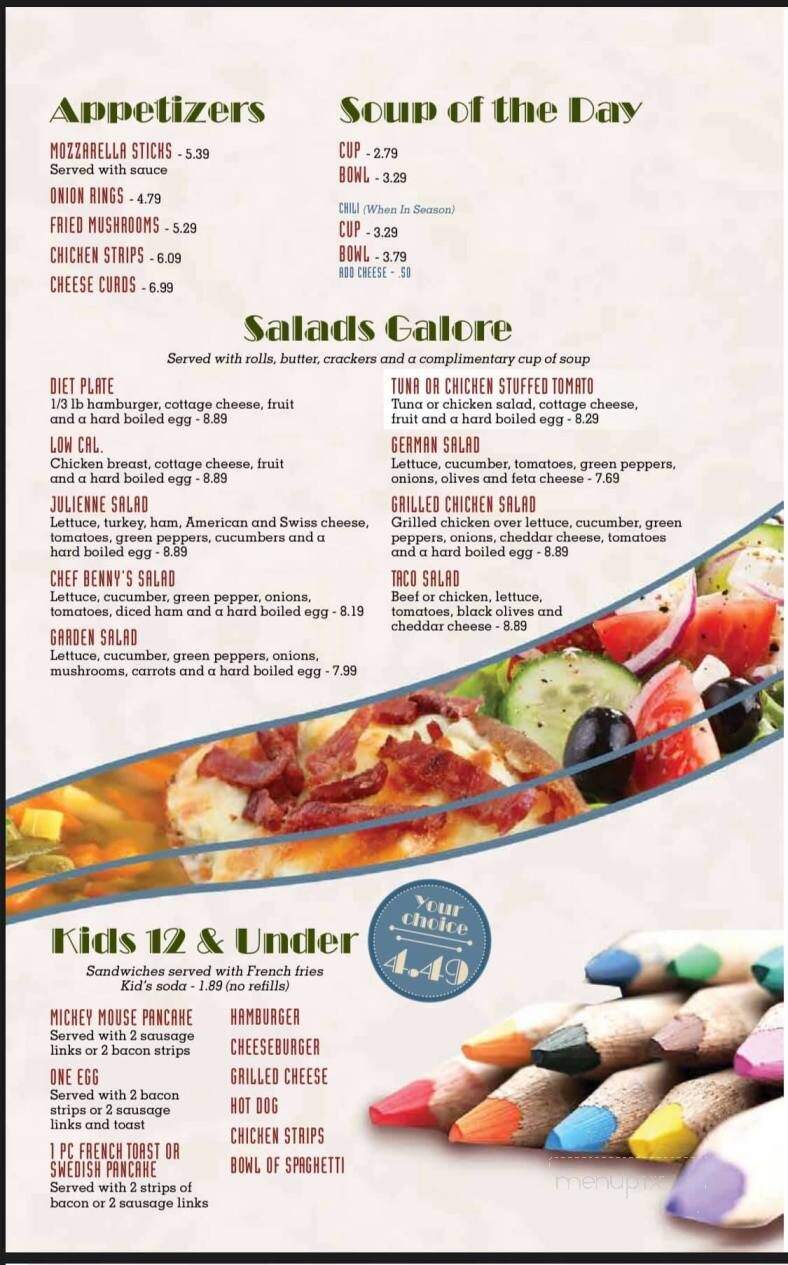 Cherry Valley Cafe - Cherry Valley, IL menu_pic