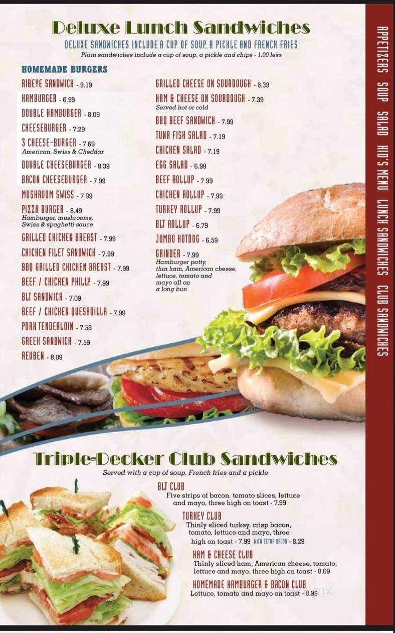 Cherry Valley Cafe - Cherry Valley, IL menu_pic