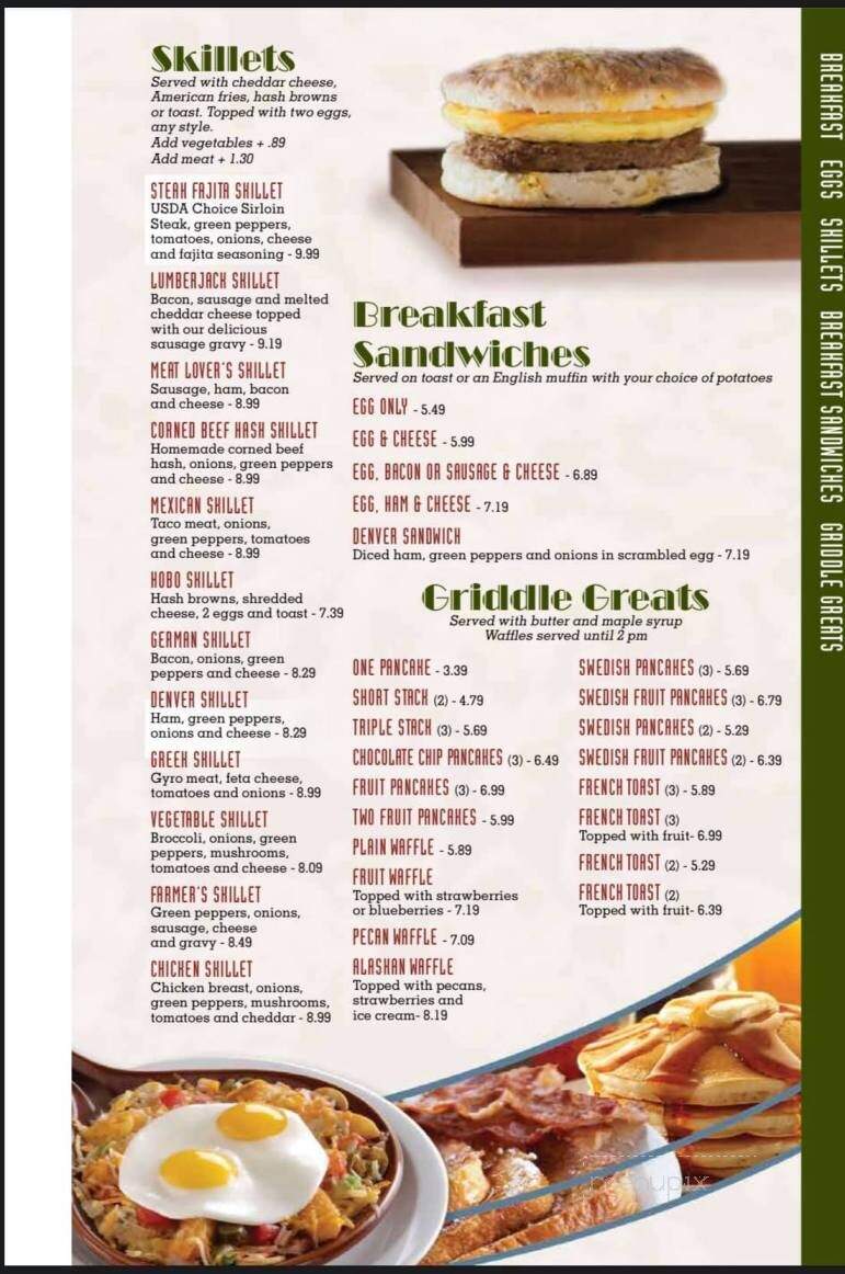 Cherry Valley Cafe - Cherry Valley, IL menu_pic