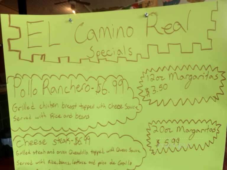 El Camino Real - Canton, IL menu_pic