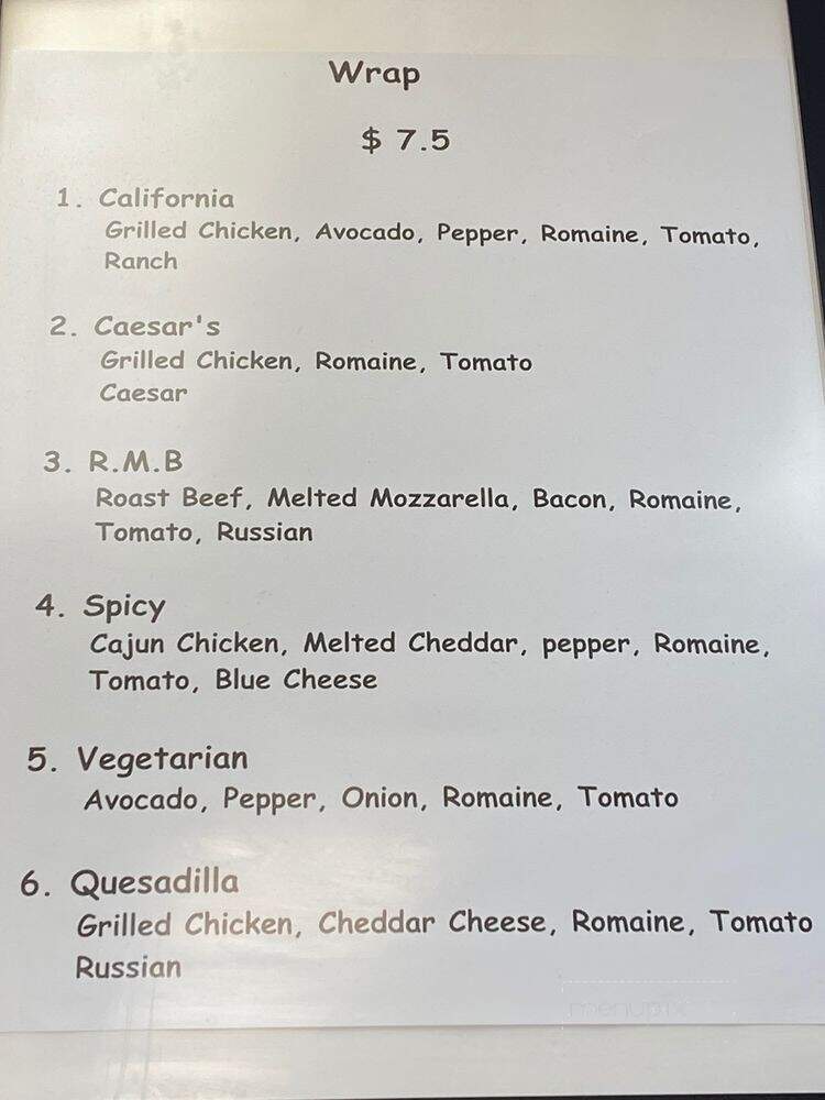 Tenafly Hot Bagels - Tenafly, NJ menu_pic