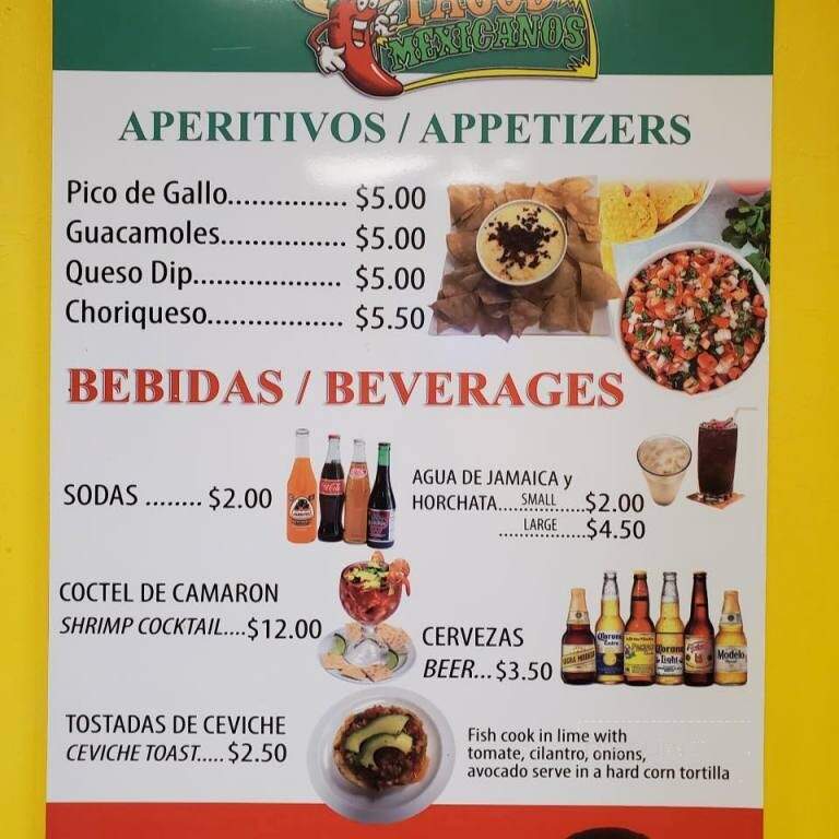 Taqueria San Julian 2 - Naples, FL menu_pic