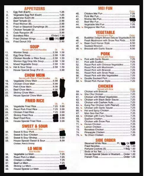 China Buffet - Kannapolis, NC
