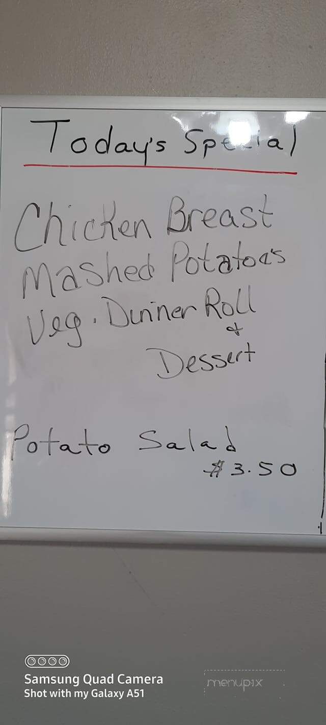 Medina Cafe - Medina, ND menu_pic