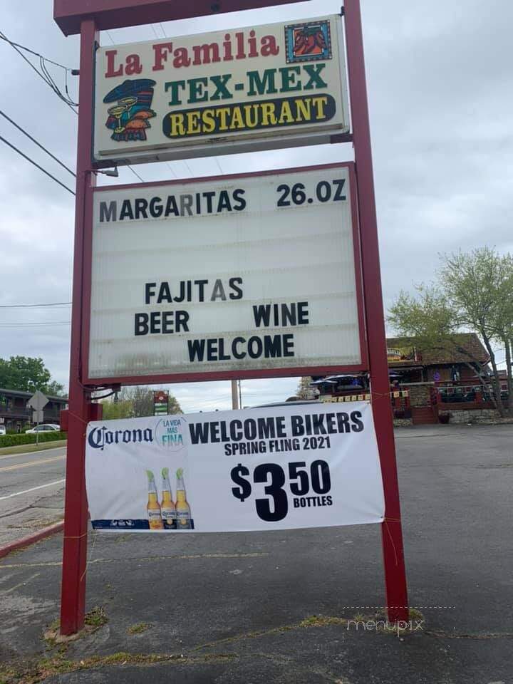 La Familia Tex Mex - Eureka Springs, AR menu_pic