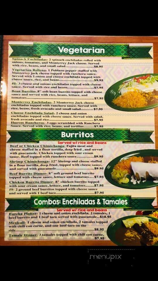 La Familia Tex Mex - Eureka Springs, AR menu_pic