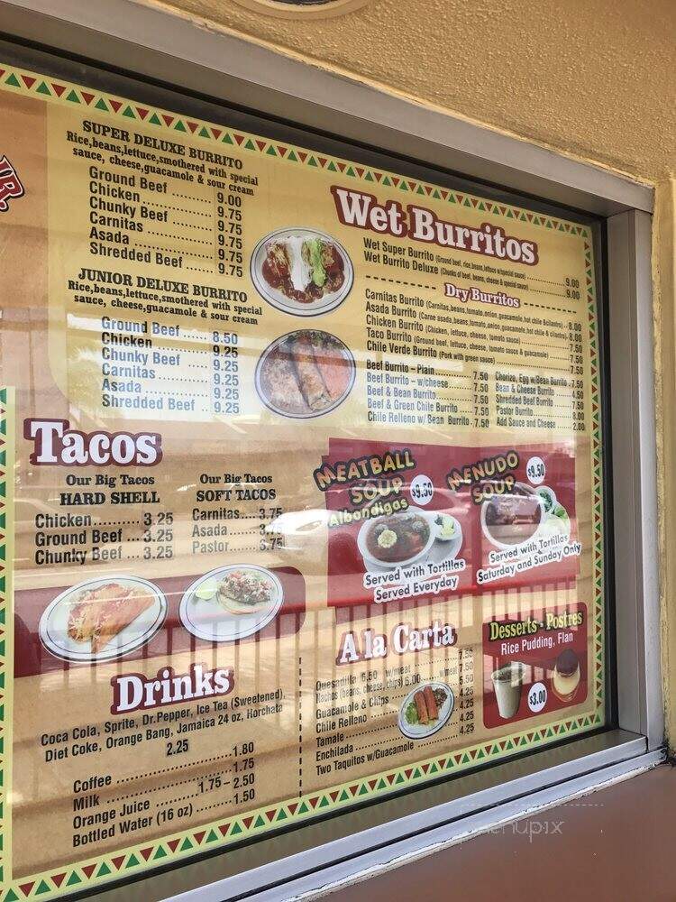 El Burrito Junior - Lomita, CA