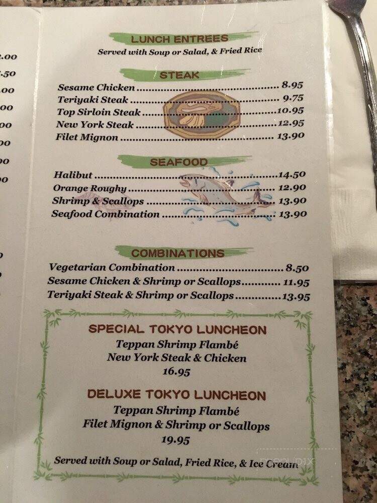 Tokyo Kitchen - Montclair, CA menu_pic