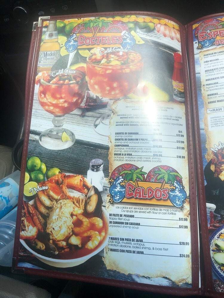 Las Islitas - Sacramento, CA menu_pic