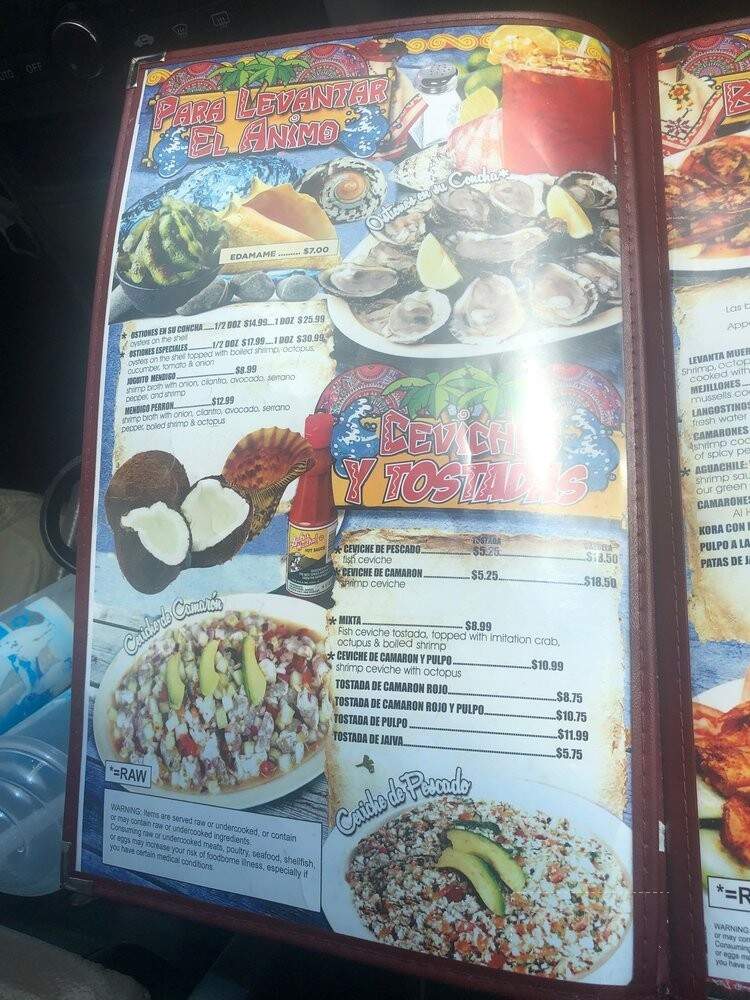 Las Islitas - Sacramento, CA menu_pic