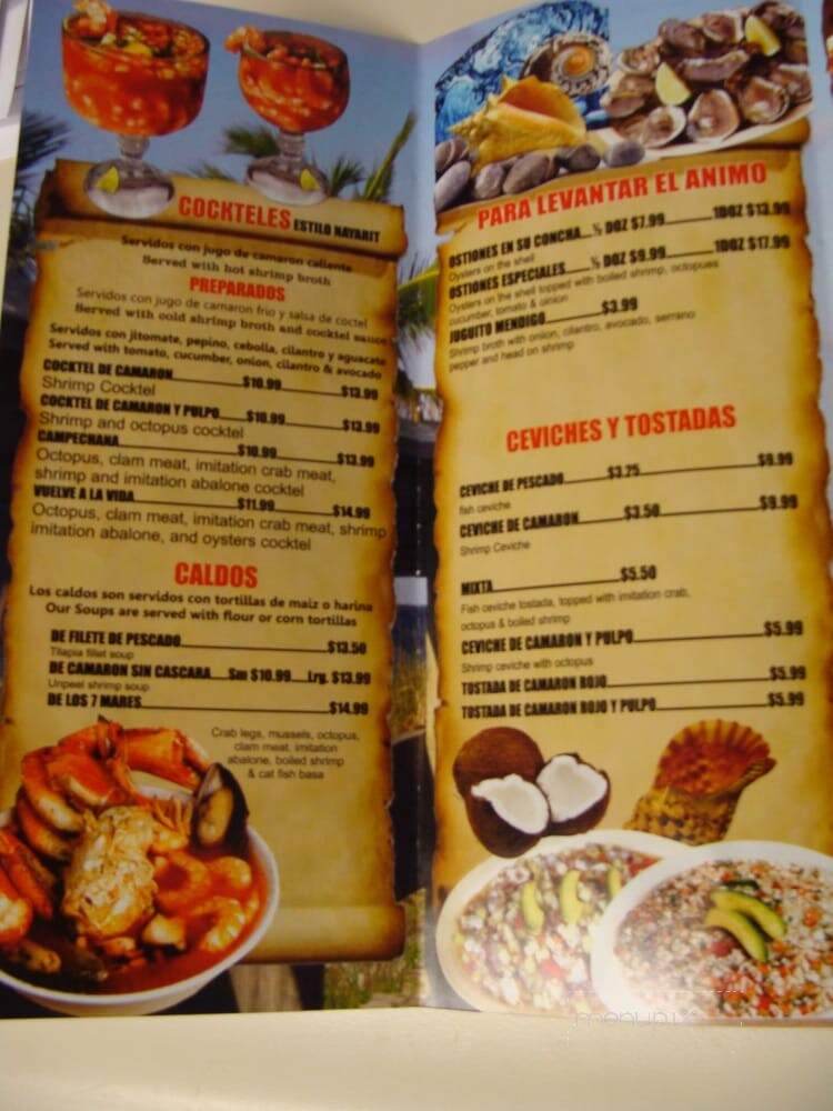 Las Islitas - Sacramento, CA menu_pic