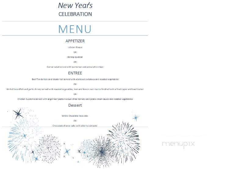Portage Italian Bistro - Orillia, ON menu_pic