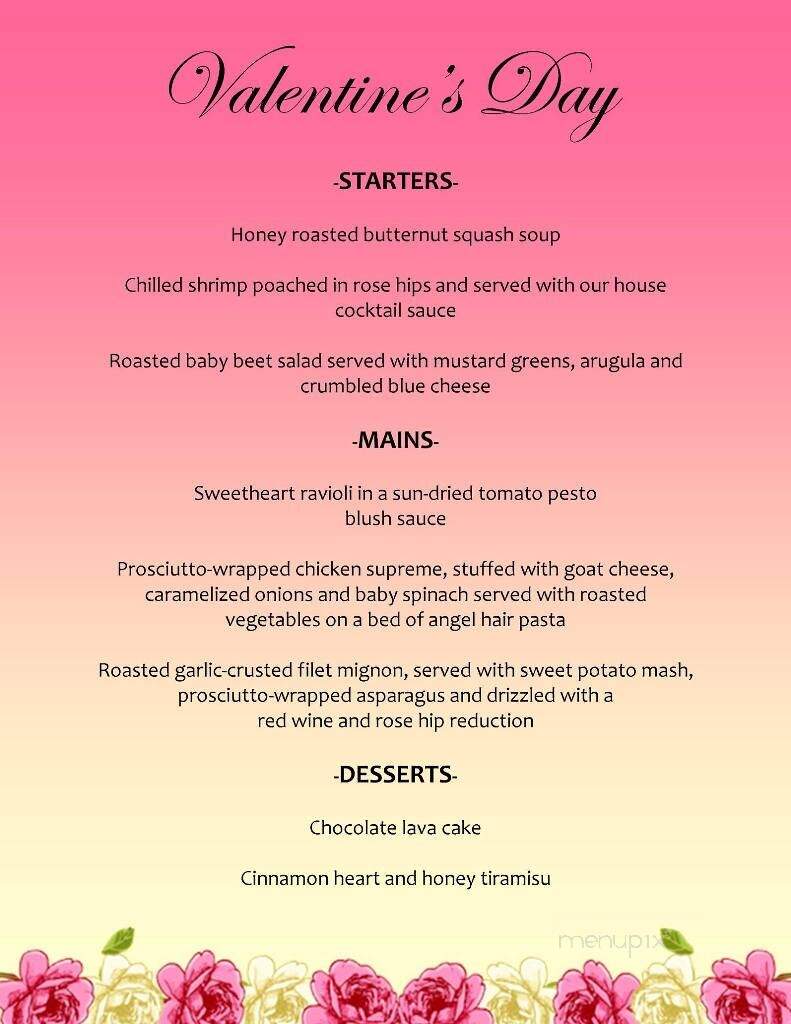 Portage Italian Bistro - Orillia, ON menu_pic