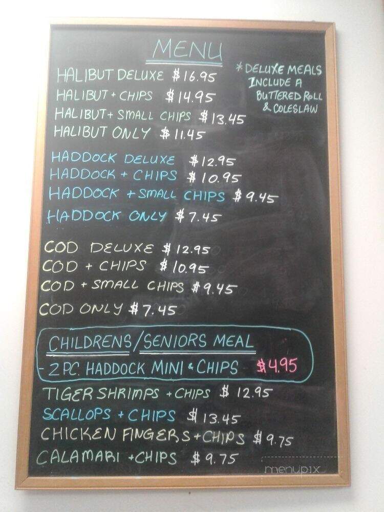 Atlantis Fish & Chips - Caledon, ON menu_pic