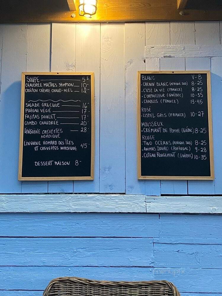Casta Fjord - Sacre-Coeur, QC menu_pic