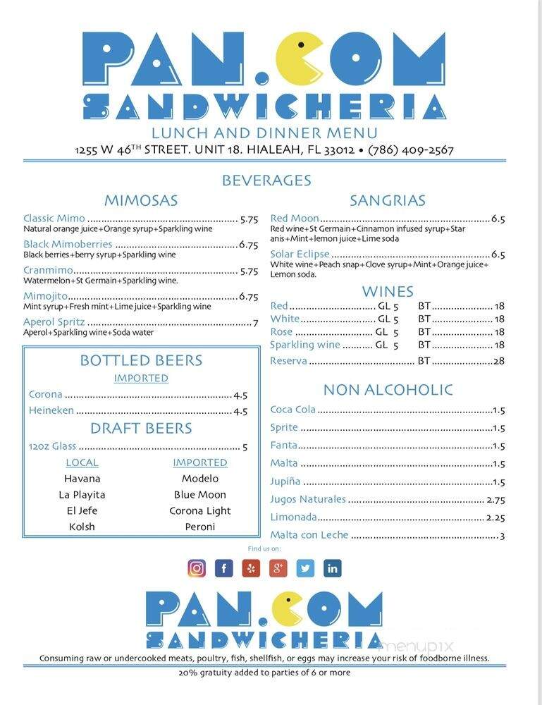 Pan.com Sandwicheria - Hialeah, FL