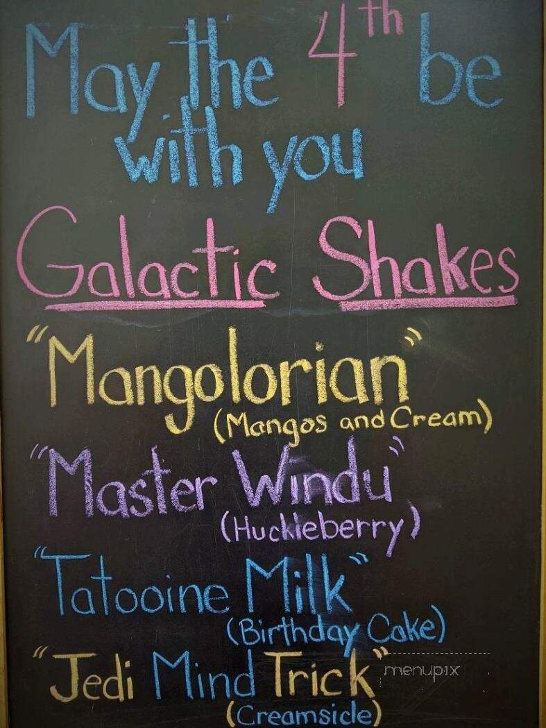 Sweet Carolina Ice Cream - Aberdeen, NC menu_pic