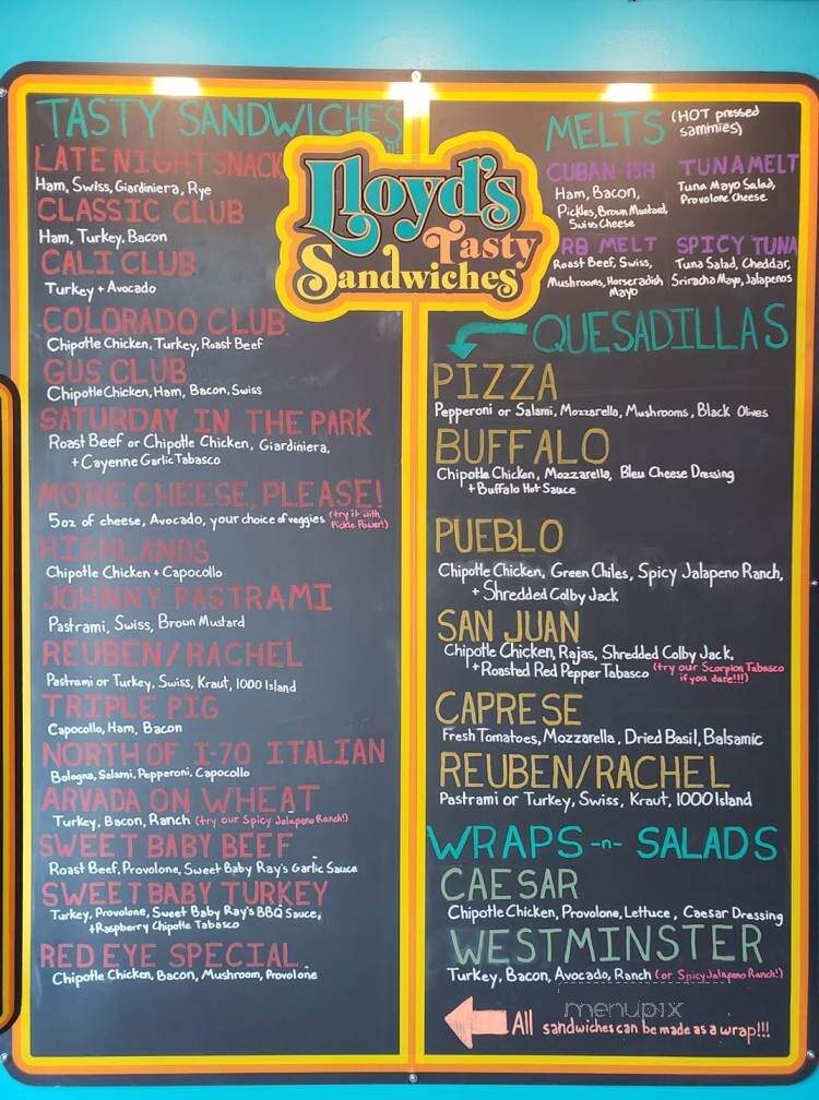 Lloyd's Tasty Sandwiches - Arvada, CO