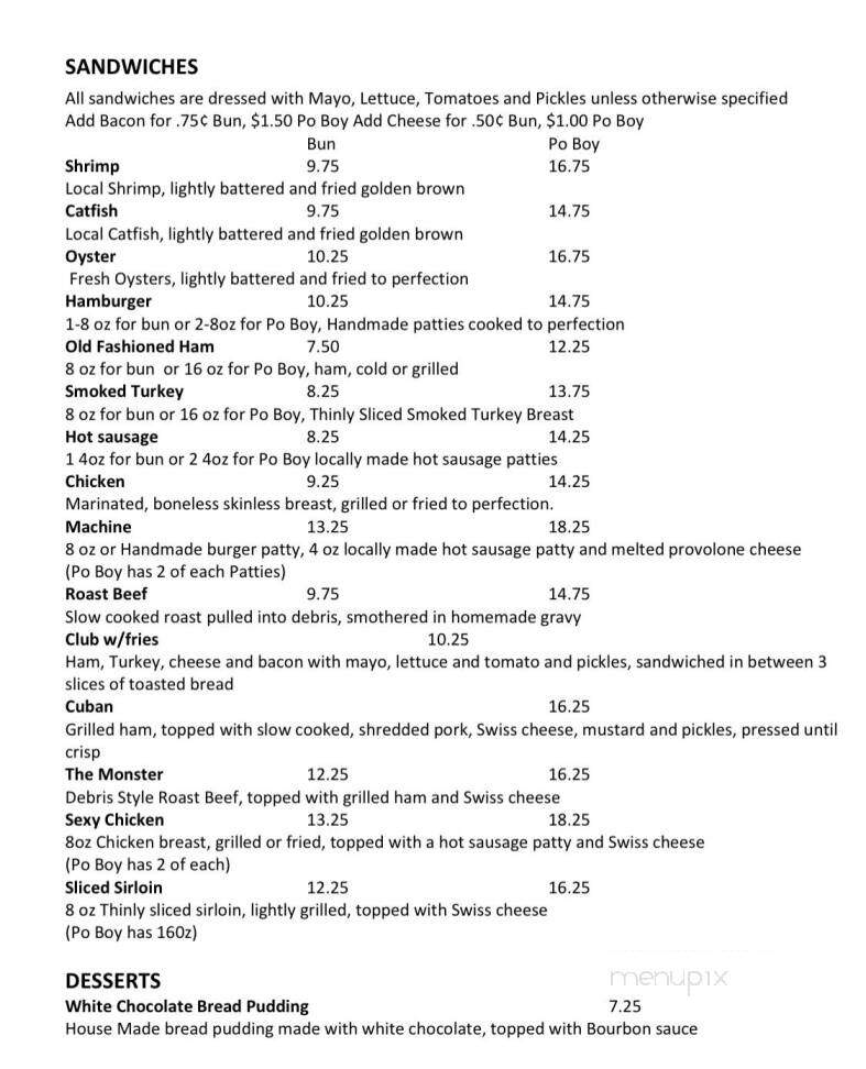 Pepper on 23 - Belle Chasse, LA menu_pic