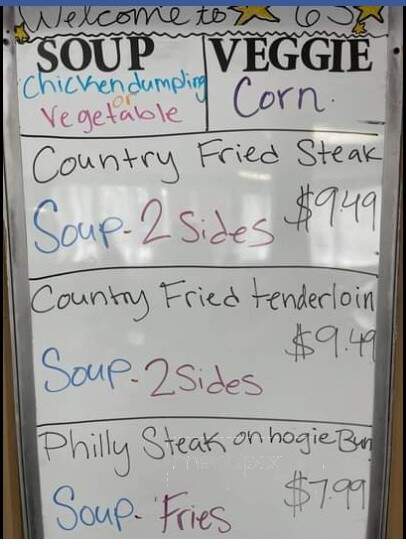 63 Diner - Macon, MO menu_pic