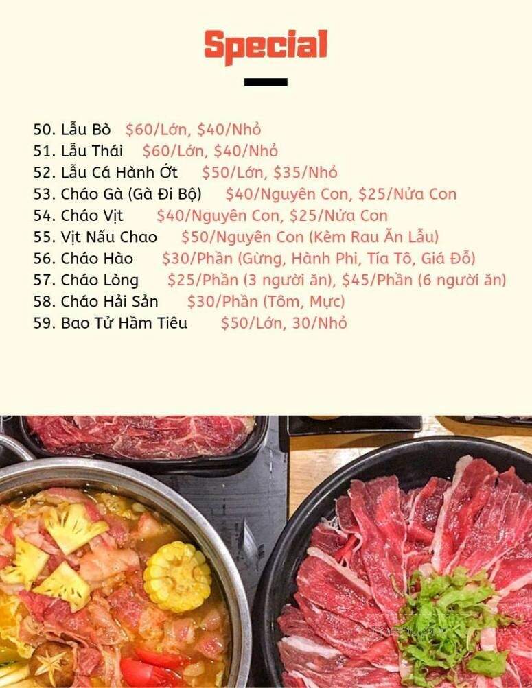 Com Thang Nha Toi - San Jose, CA menu_pic