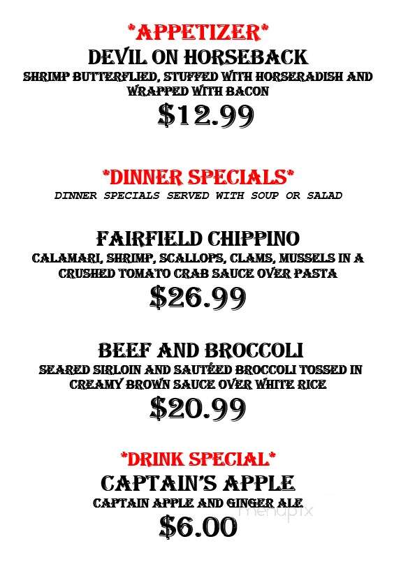 Terrigno's Delicatessen - Bridgeton, NJ menu_pic