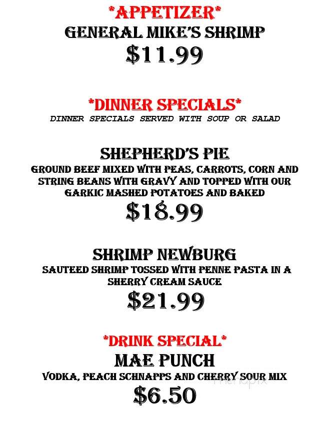 Terrigno's Delicatessen - Bridgeton, NJ menu_pic