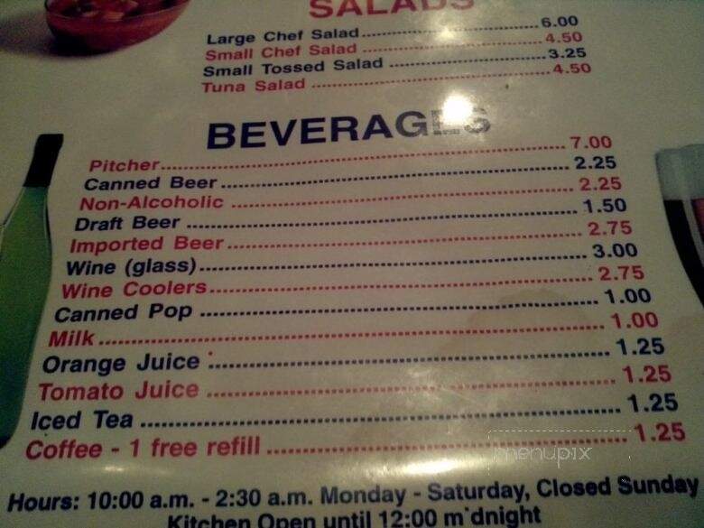 Draft House - Newark, OH menu_pic