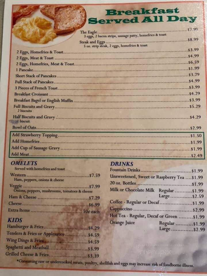 Sand Trap - Lake Milton, OH menu_pic