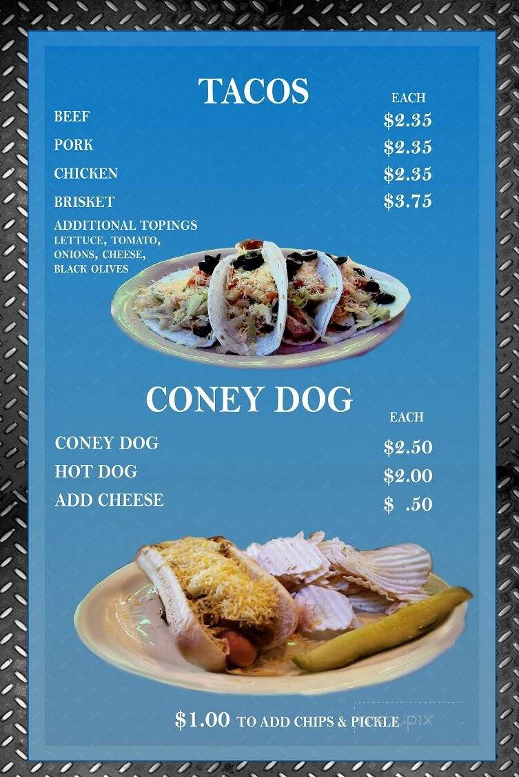 Scooters Airport Bar - Harrison, MI menu_pic