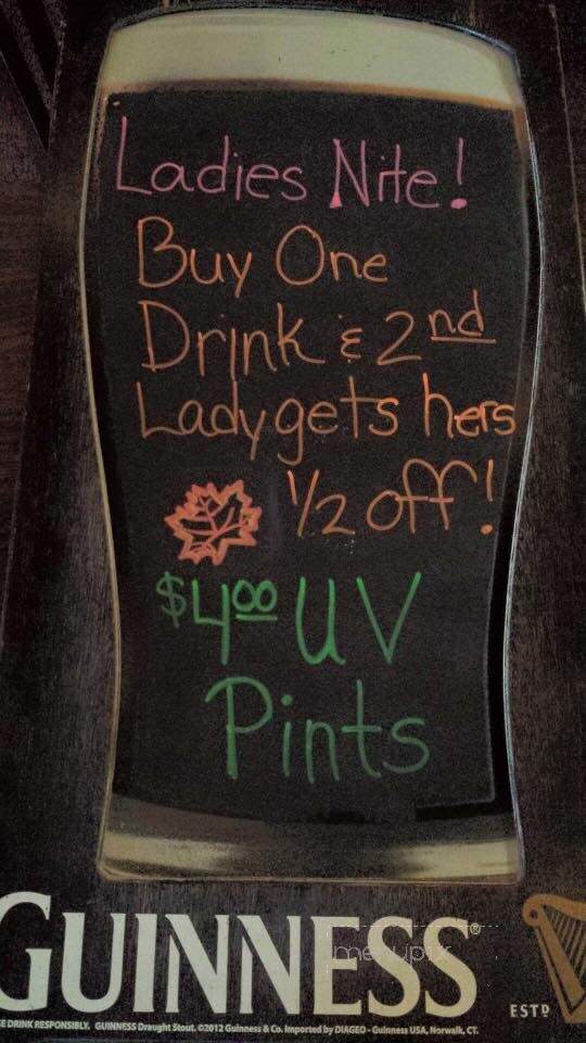 Wolfy's Irish Inn - Muscoda, WI menu_pic