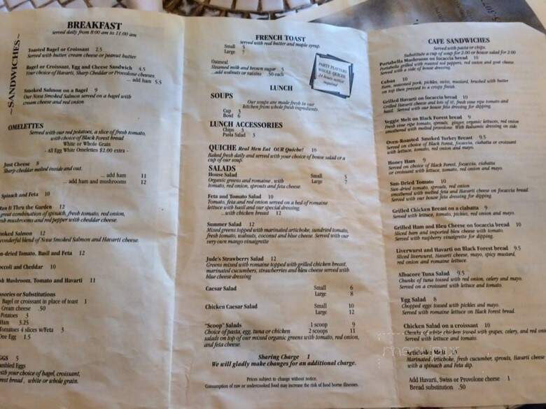 B D Bean's Coffee Co - Belleview, FL menu_pic