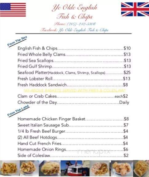 Ye Olde English Fish & Chip - Brunswick, ME