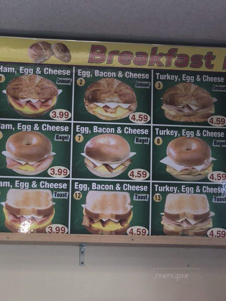 T K Doughnut - San Diego, CA menu_pic