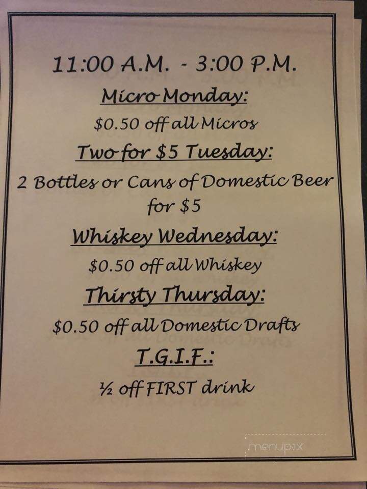 Aces Tavern - Great Falls, MT menu_pic