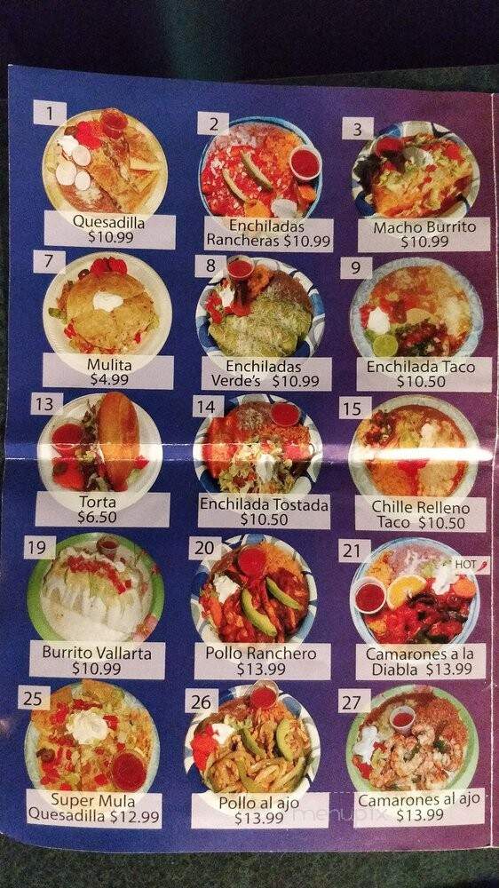 Taqueria Las Palmitas Mexican Food - West Yellowstone, MT menu_pic