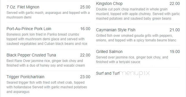 Compass Rose - Valparaiso, FL menu_pic