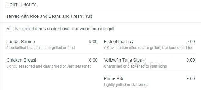 Compass Rose - Valparaiso, FL menu_pic