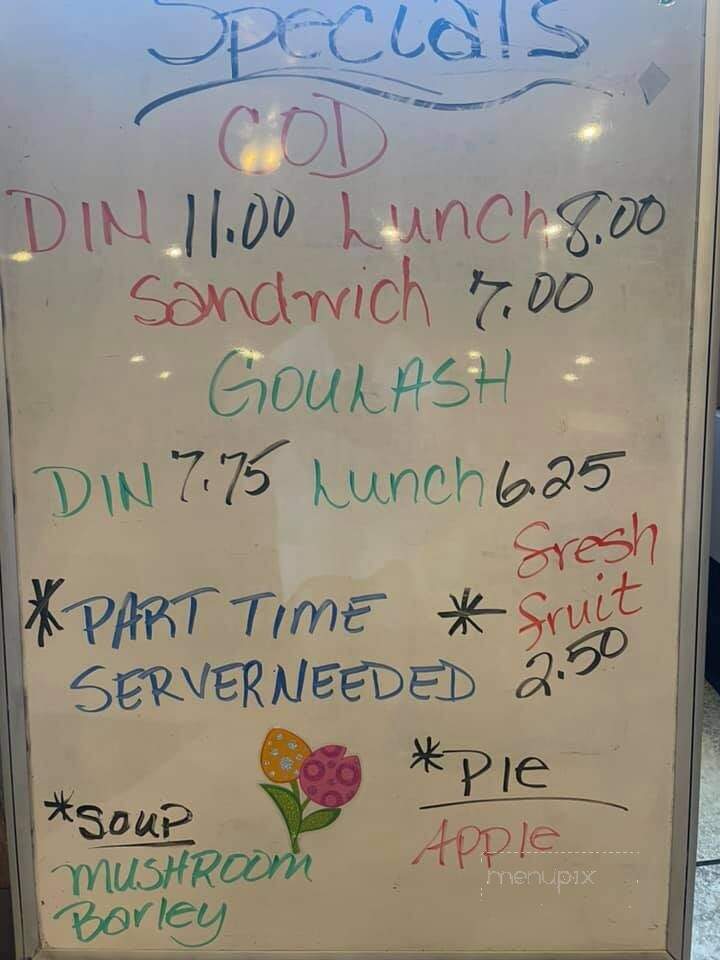 Romeo Cafe - Romeo, MI menu_pic
