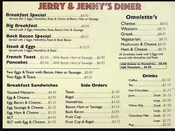 Jerry & Jenny's Diner - Windsor, ON