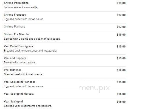 Chelsea's Pizza - West Babylon, NY menu_pic