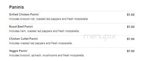 Chelsea's Pizza - West Babylon, NY menu_pic