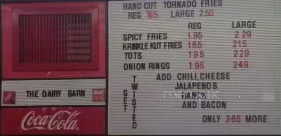 Garry's Drive-In - Benton, AR menu_pic