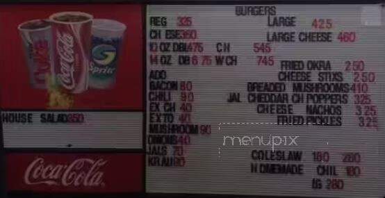 Garry's Drive-In - Benton, AR menu_pic