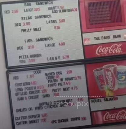 Garry's Drive-In - Benton, AR menu_pic