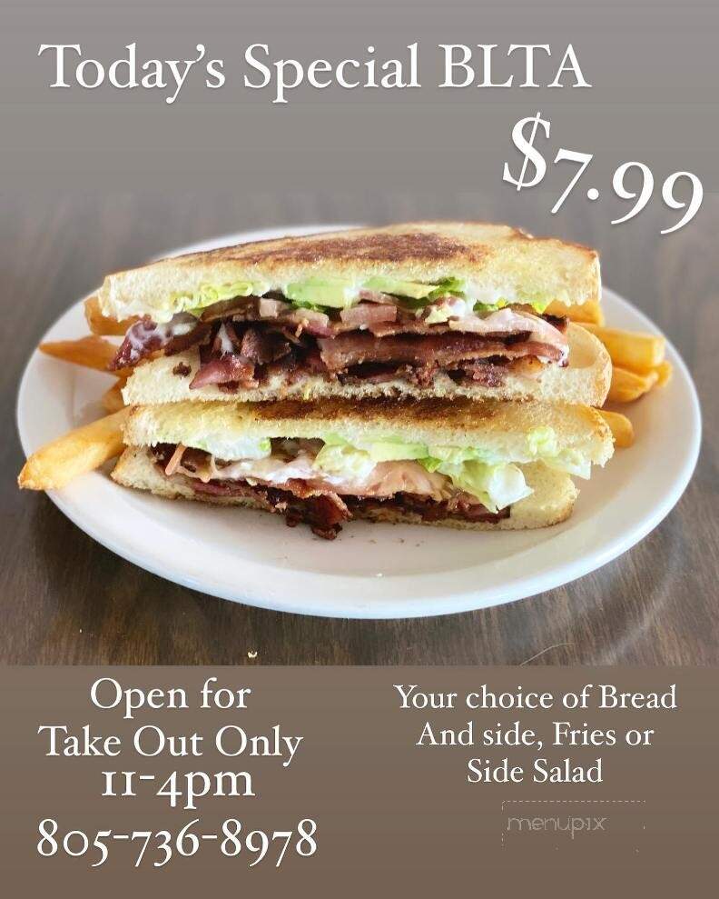Johnny's Bar & Grill - Lompoc, CA menu_pic