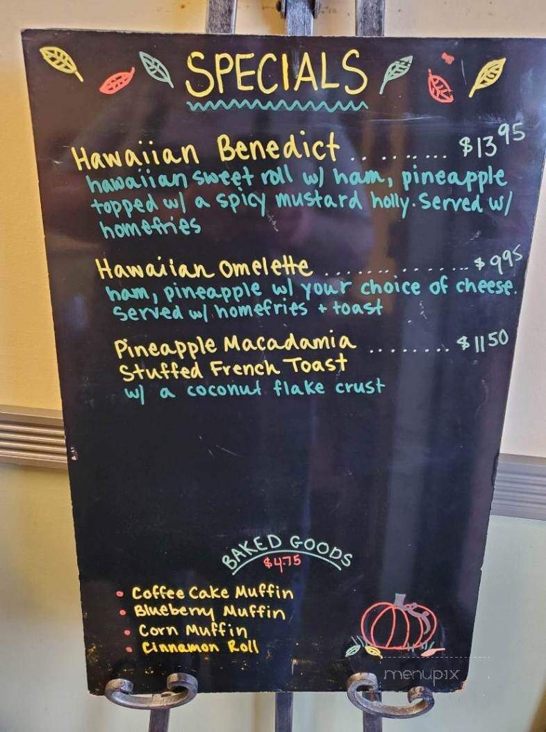 Gristmill Cafe - Southwick, MA menu_pic