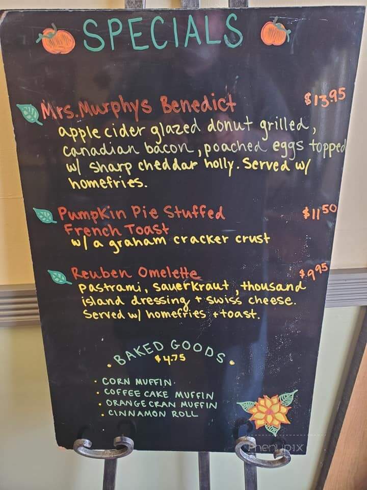 Gristmill Cafe - Southwick, MA menu_pic