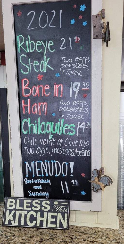 Rodeo Cafe - Rialto, CA menu_pic